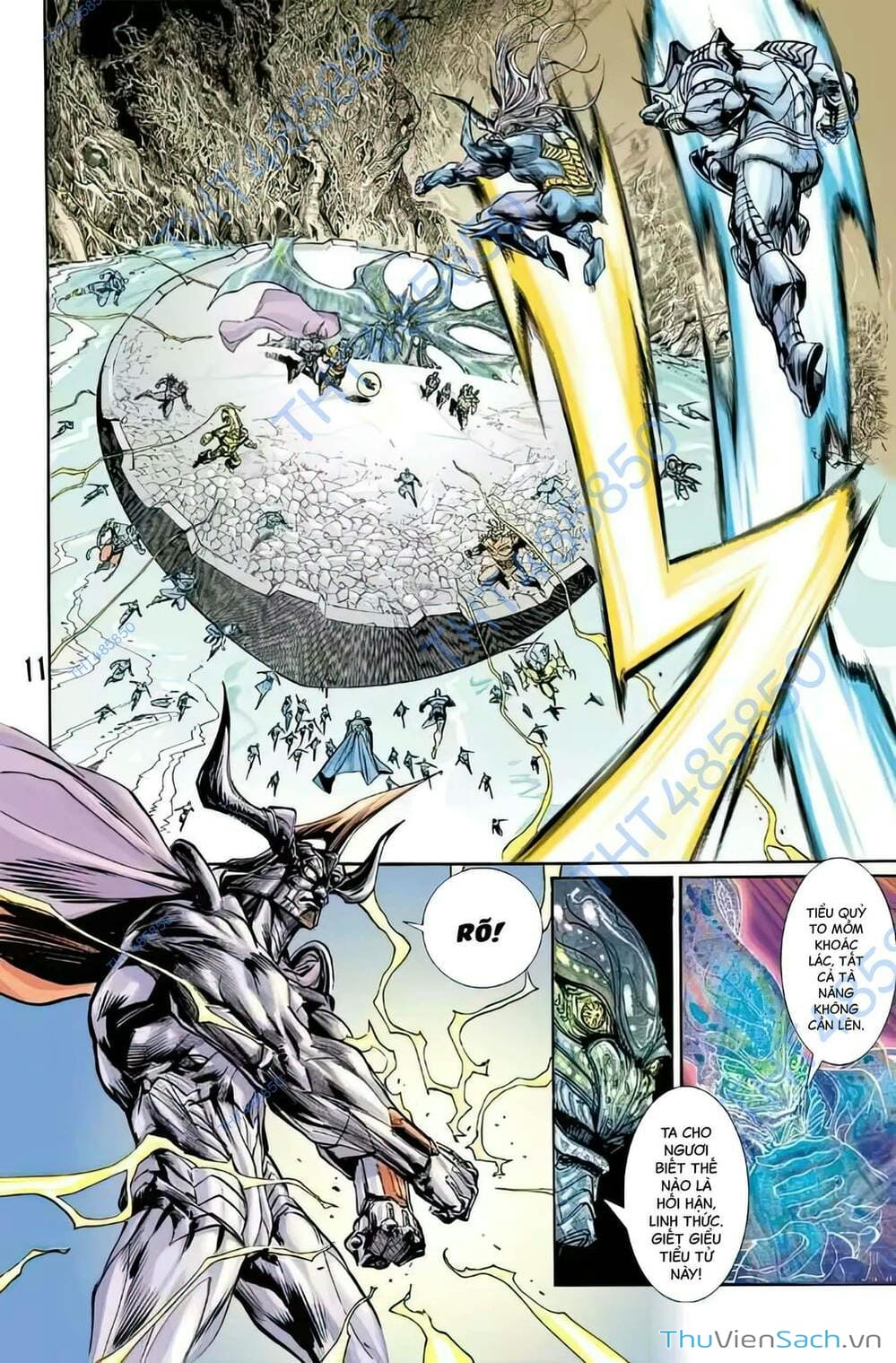 Truyện Tranh Tiểu Ma Thần trang 5