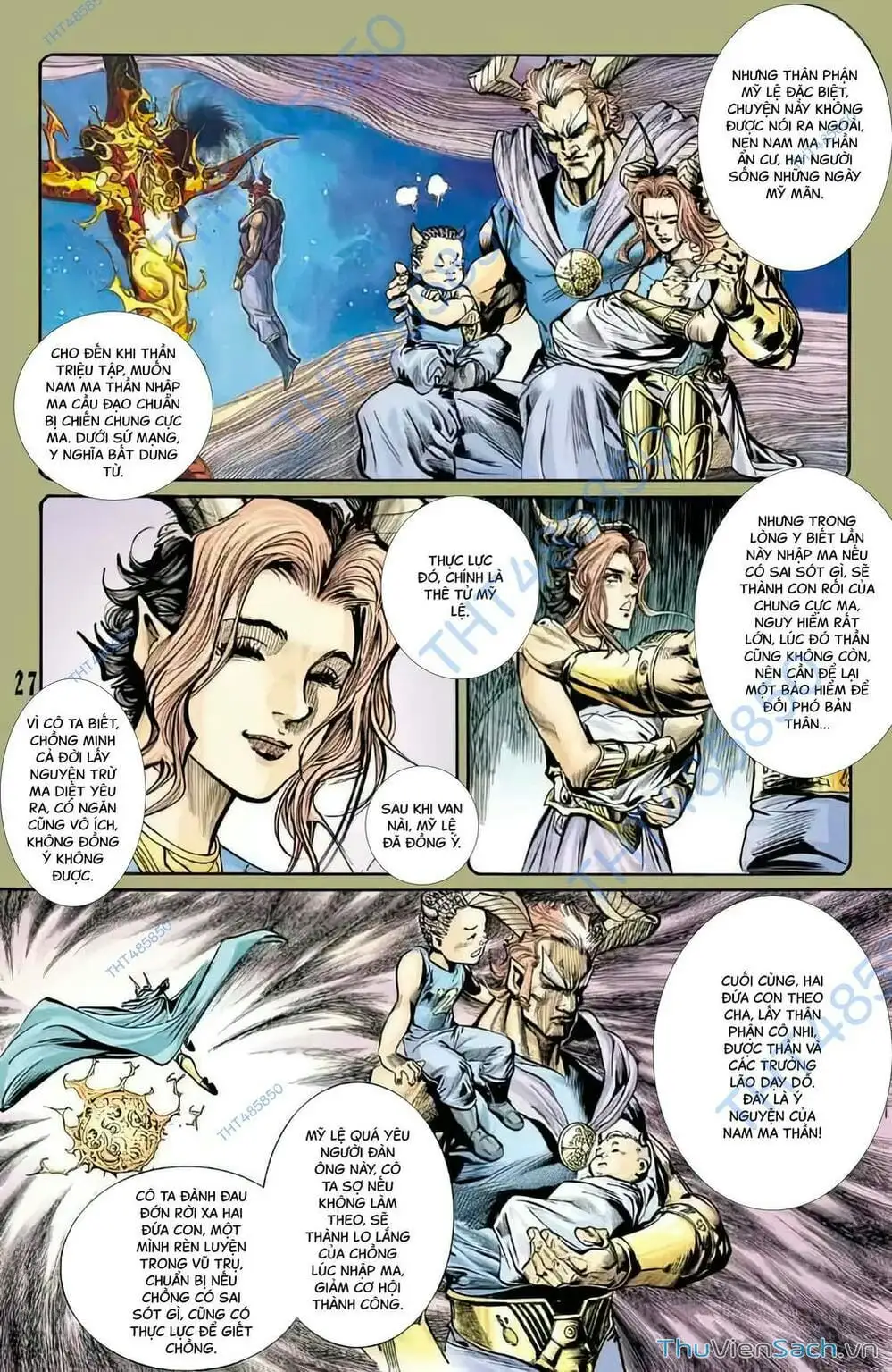 Truyện Tranh Tiểu Ma Thần trang 5