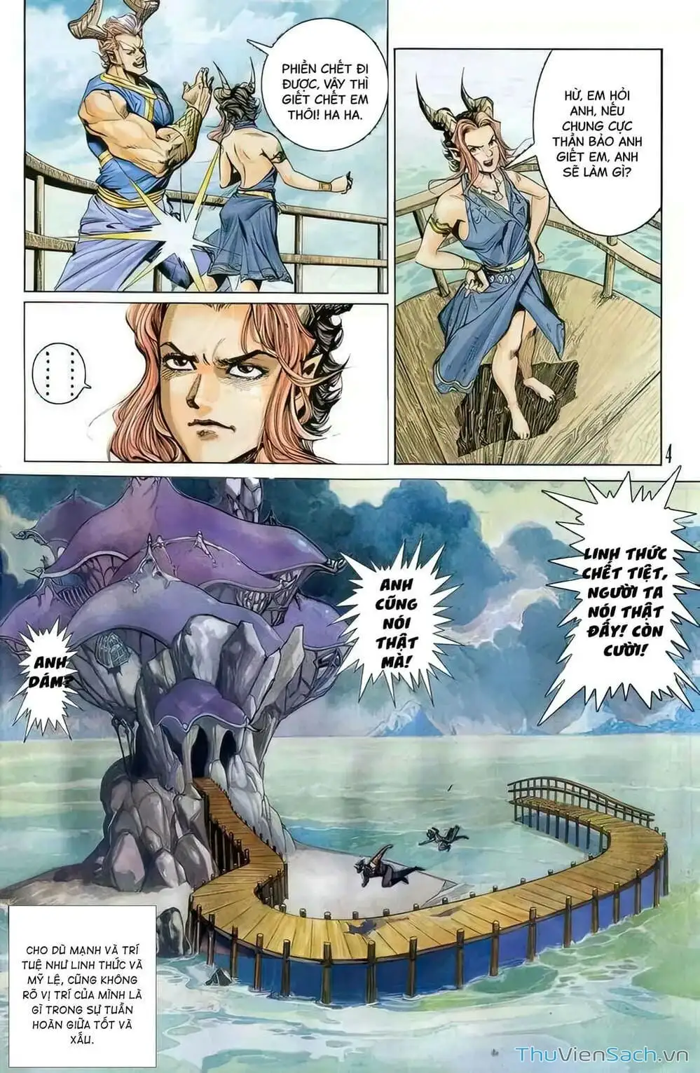 Truyện Tranh Tiểu Ma Thần trang 5