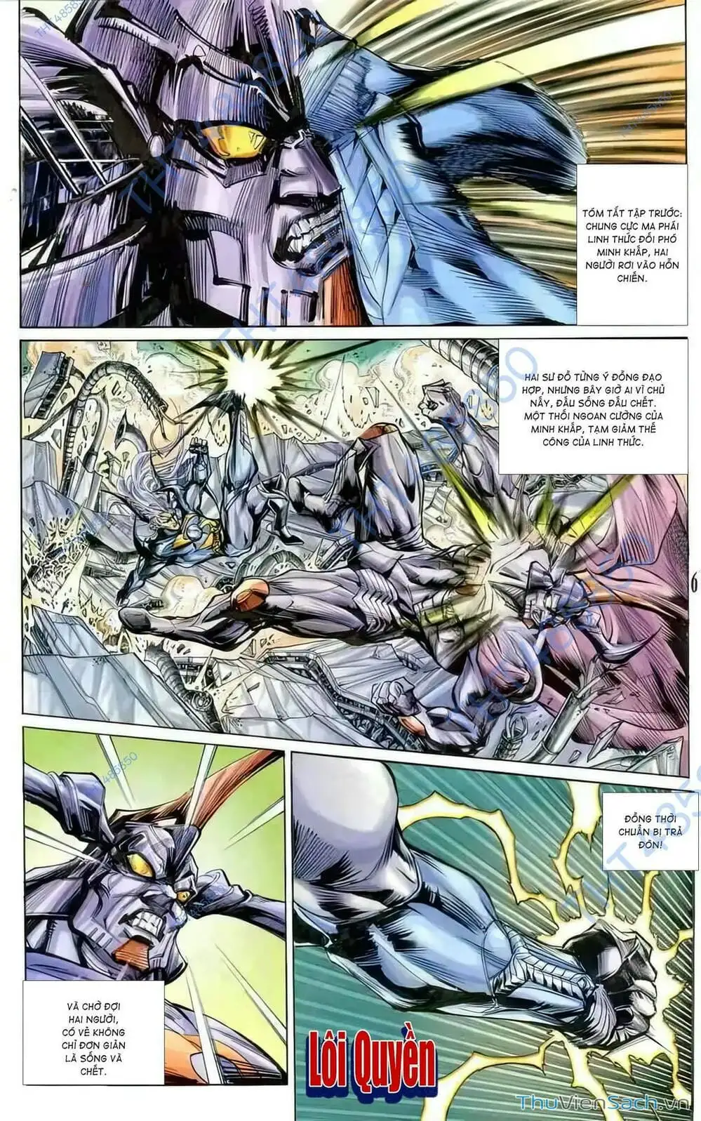 Truyện Tranh Tiểu Ma Thần trang 5