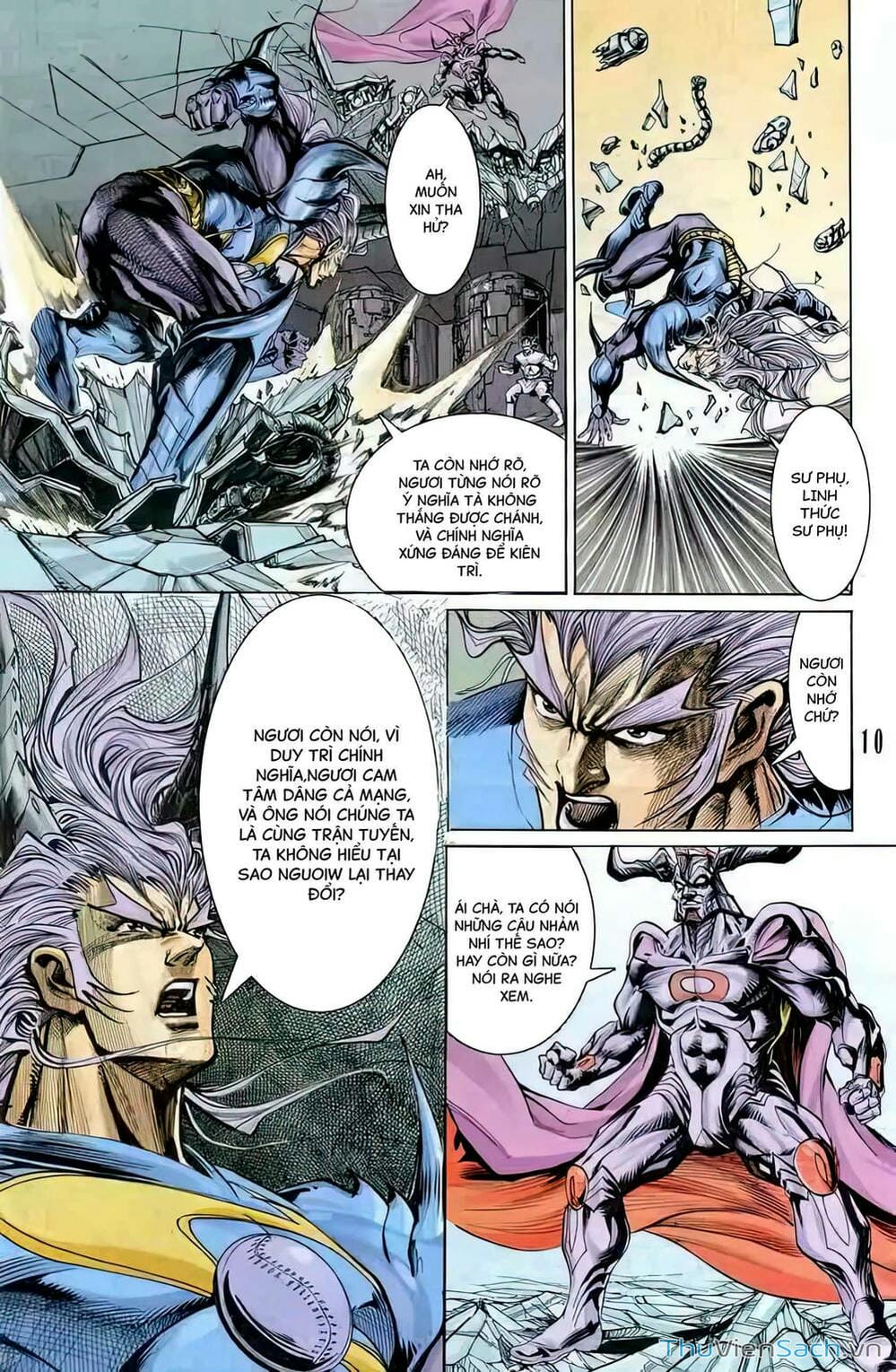 Truyện Tranh Tiểu Ma Thần trang 5