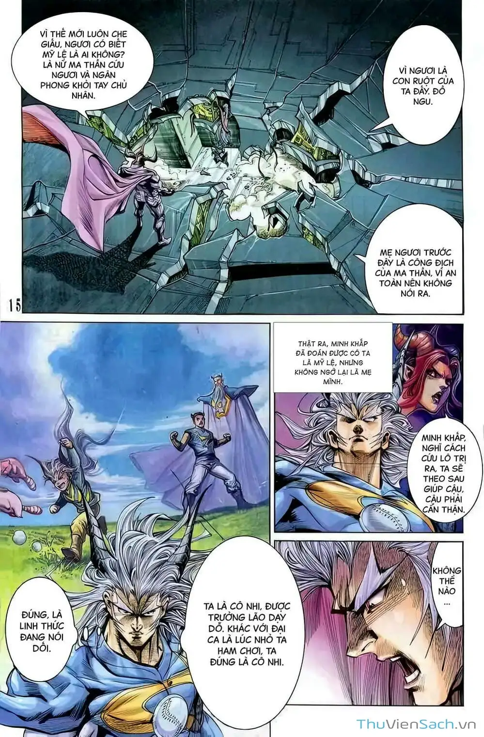 Truyện Tranh Tiểu Ma Thần trang 5