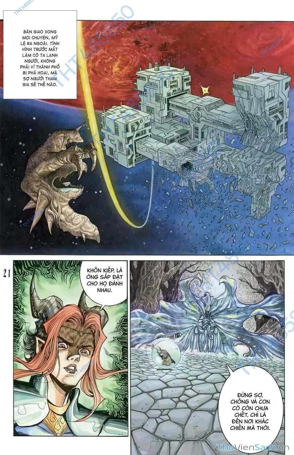 Truyện Tranh Tiểu Ma Thần trang 5