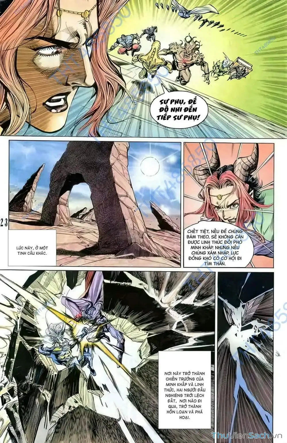 Truyện Tranh Tiểu Ma Thần trang 5