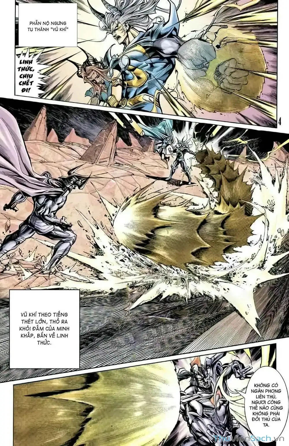 Truyện Tranh Tiểu Ma Thần trang 5