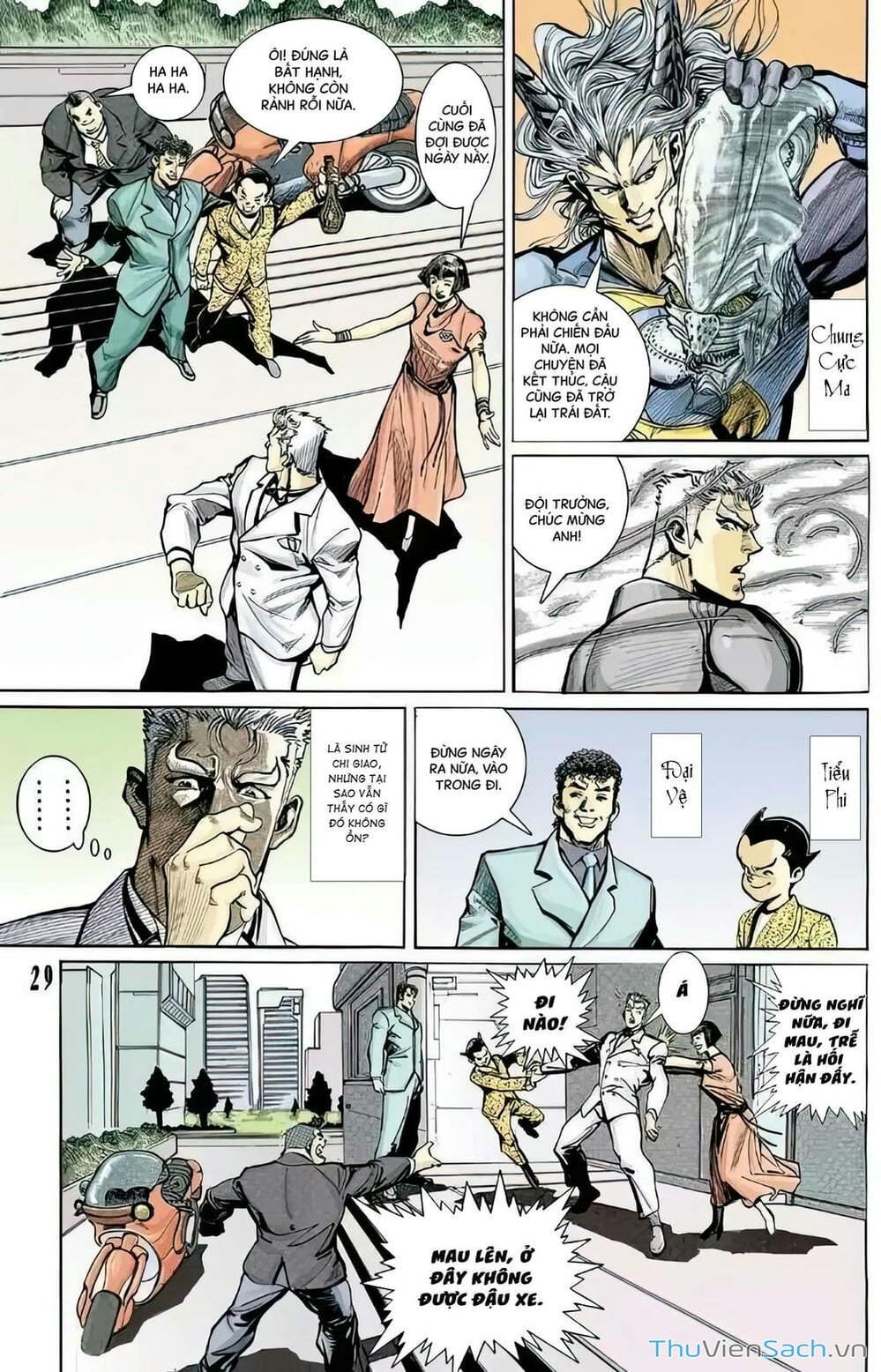 Truyện Tranh Tiểu Ma Thần trang 5