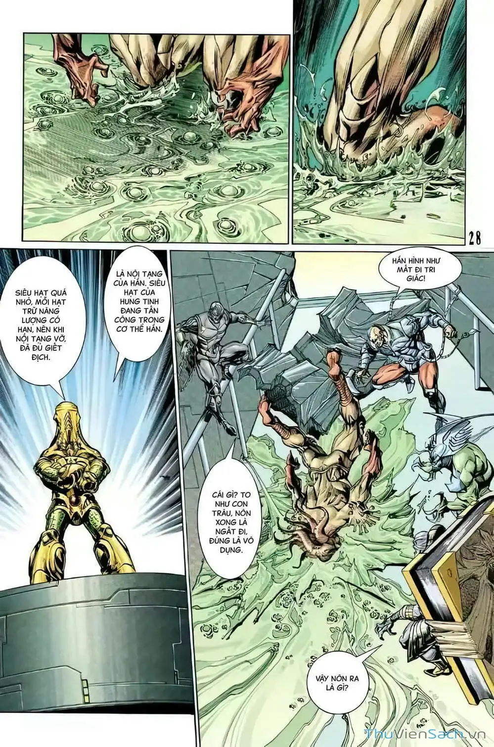 Truyện Tranh Tiểu Ma Thần trang 5