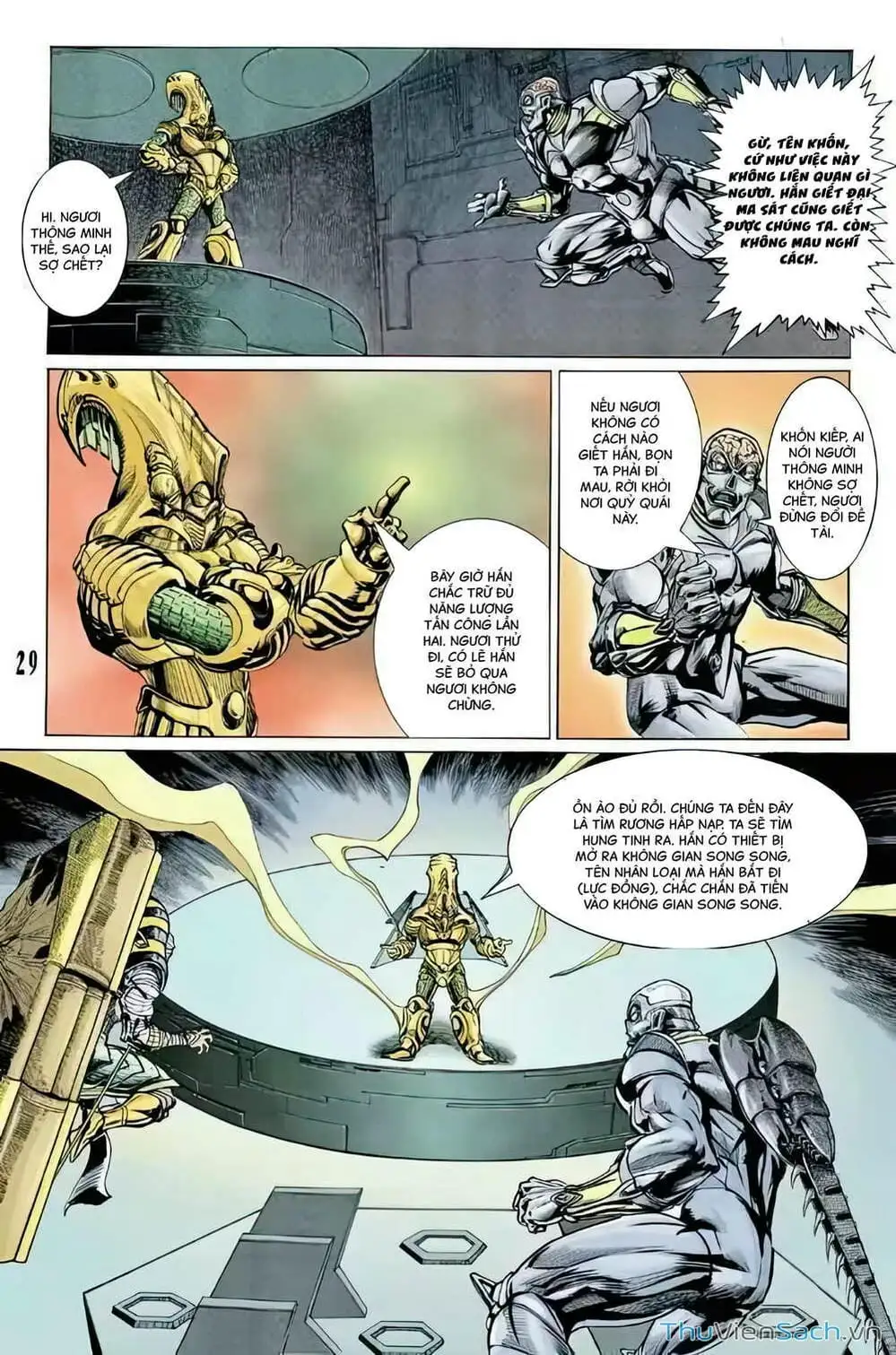 Truyện Tranh Tiểu Ma Thần trang 5