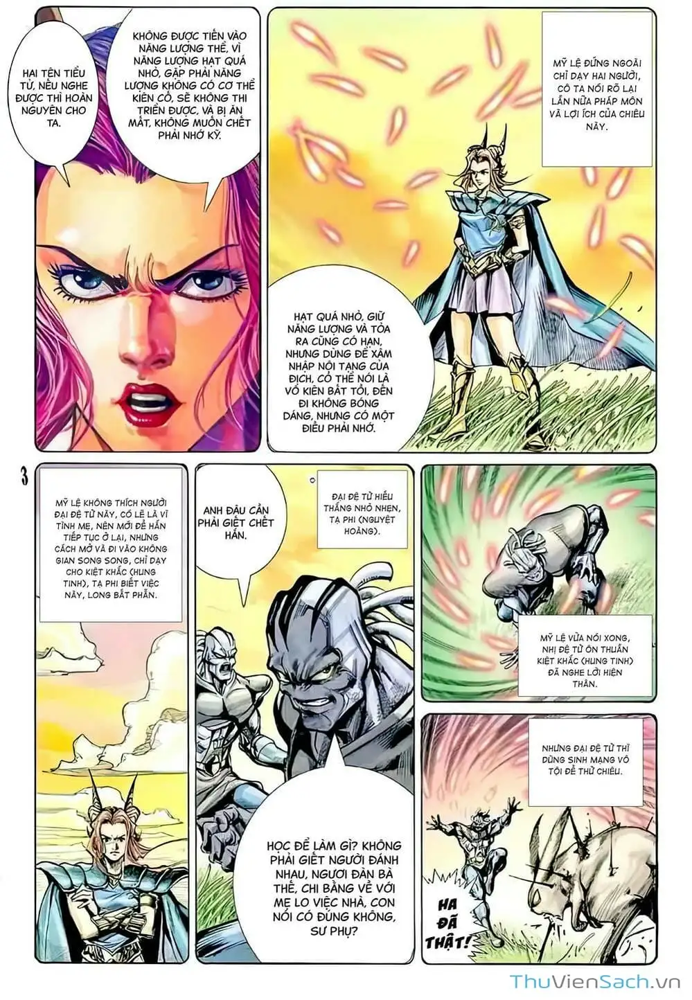 Truyện Tranh Tiểu Ma Thần trang 5