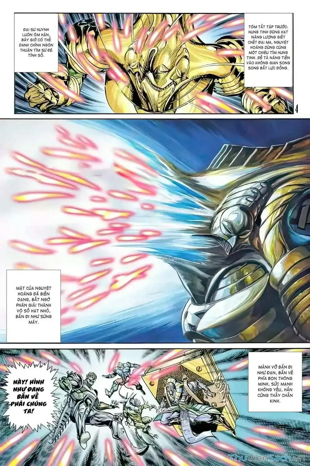 Truyện Tranh Tiểu Ma Thần trang 5