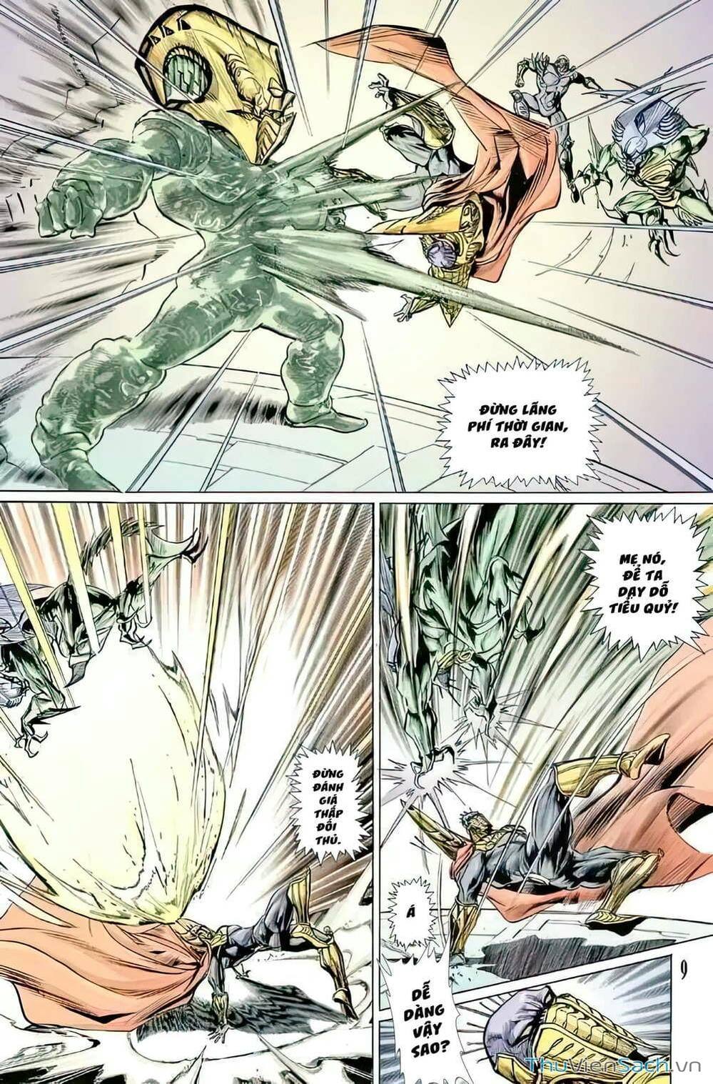 Truyện Tranh Tiểu Ma Thần trang 5