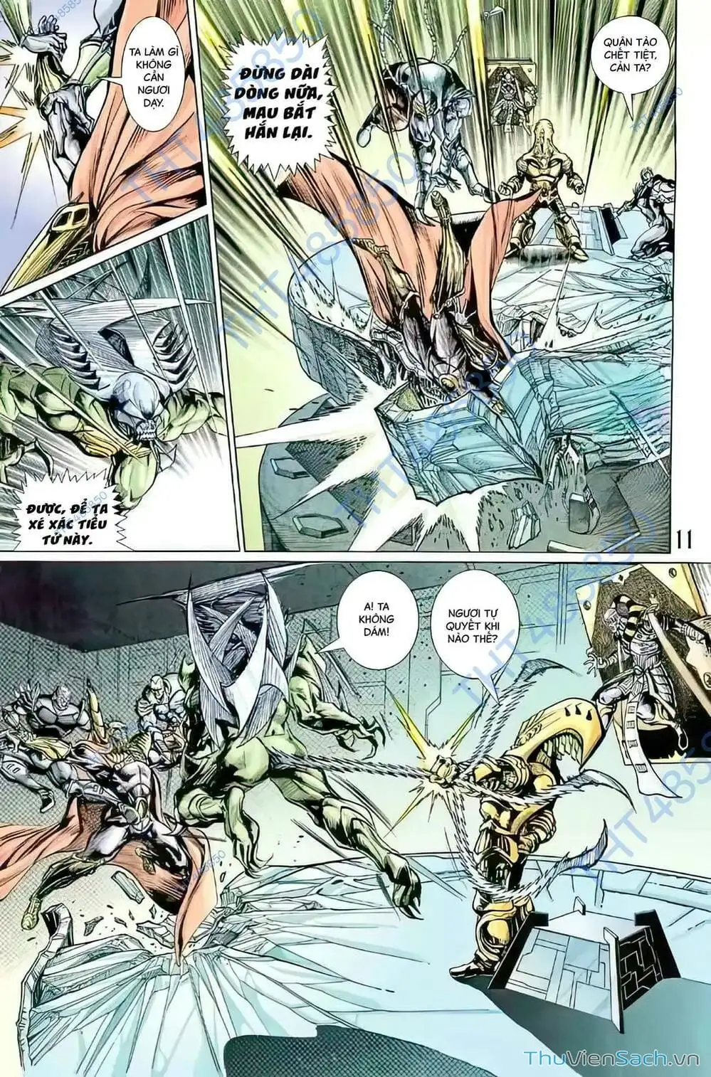 Truyện Tranh Tiểu Ma Thần trang 5