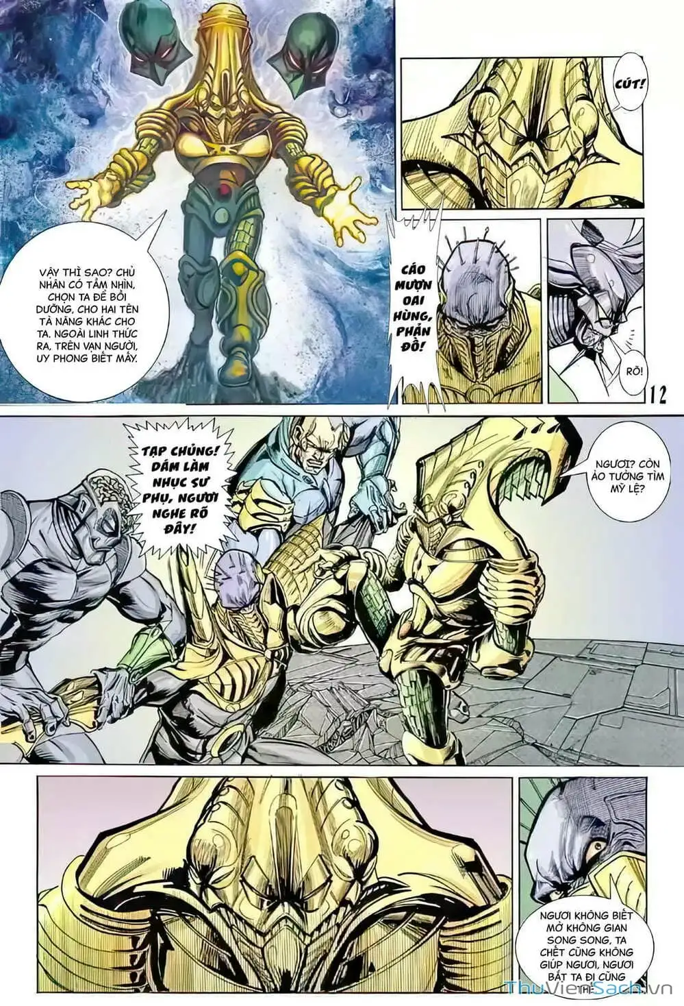 Truyện Tranh Tiểu Ma Thần trang 5