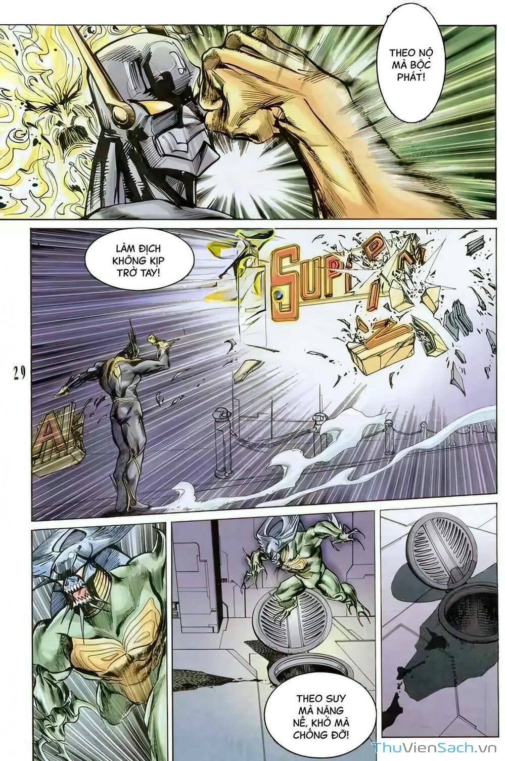 Truyện Tranh Tiểu Ma Thần trang 5