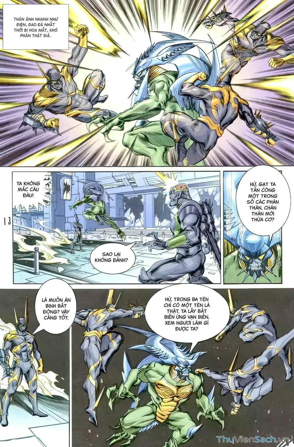 Truyện Tranh Tiểu Ma Thần trang 5