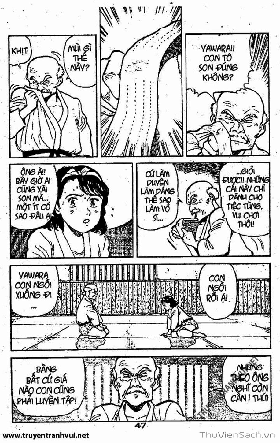 Truyện Tranh Tiểu Thư Nhu Đạo - Yawara! trang 6