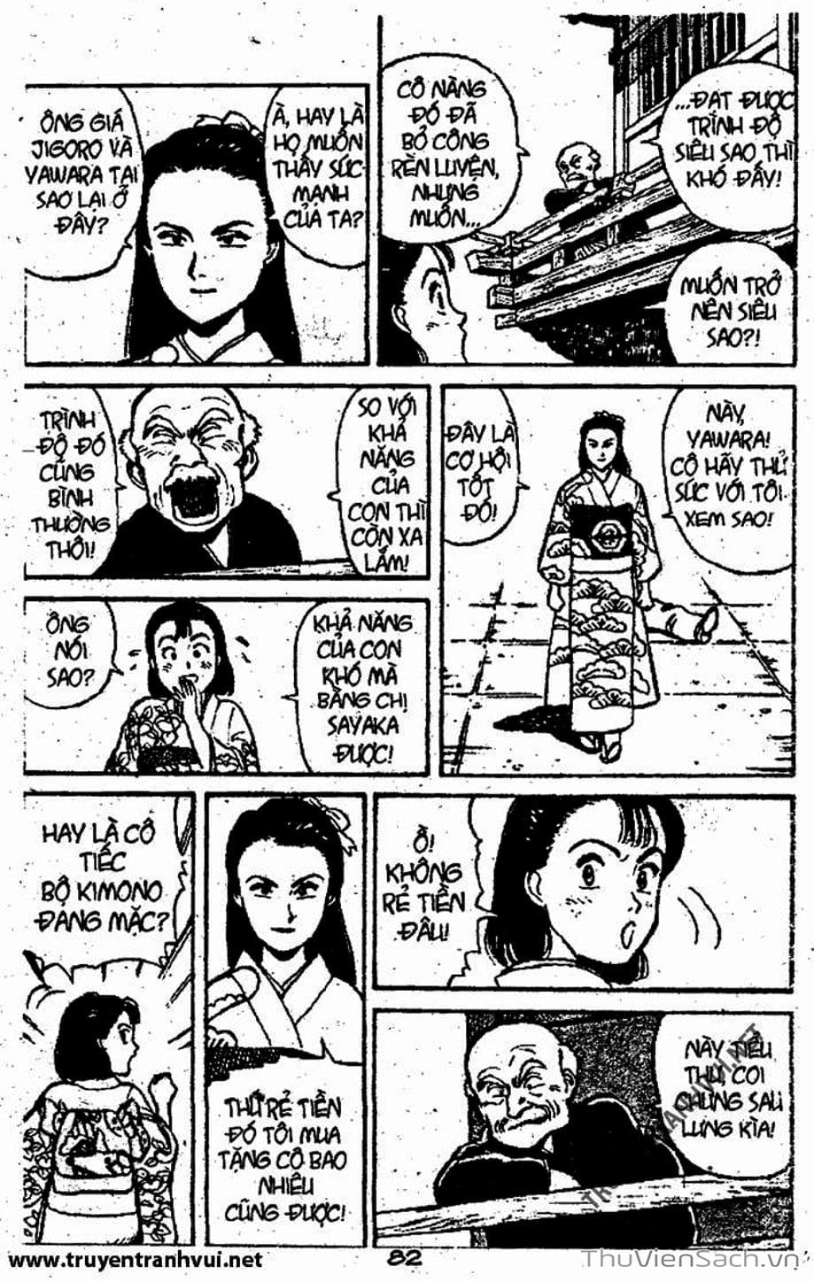 Truyện Tranh Tiểu Thư Nhu Đạo - Yawara! trang 6