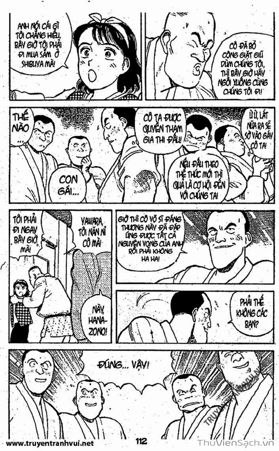 Truyện Tranh Tiểu Thư Nhu Đạo - Yawara! trang 6