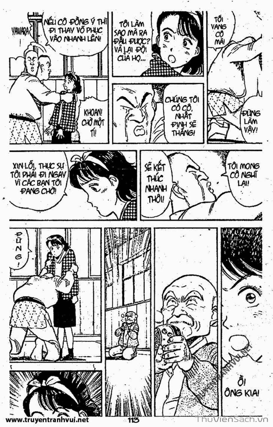 Truyện Tranh Tiểu Thư Nhu Đạo - Yawara! trang 6