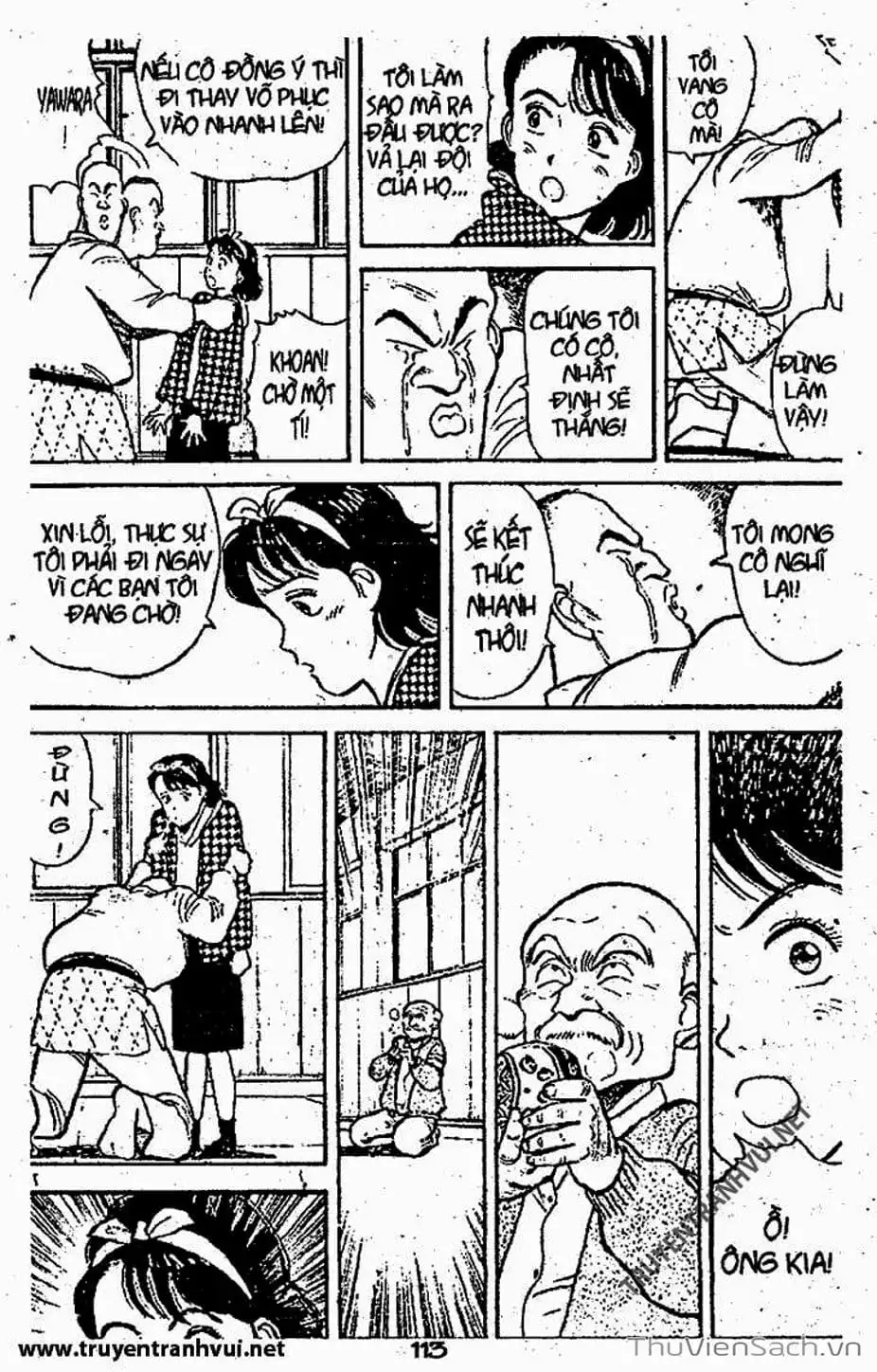 Truyện Tranh Tiểu Thư Nhu Đạo - Yawara! trang 6