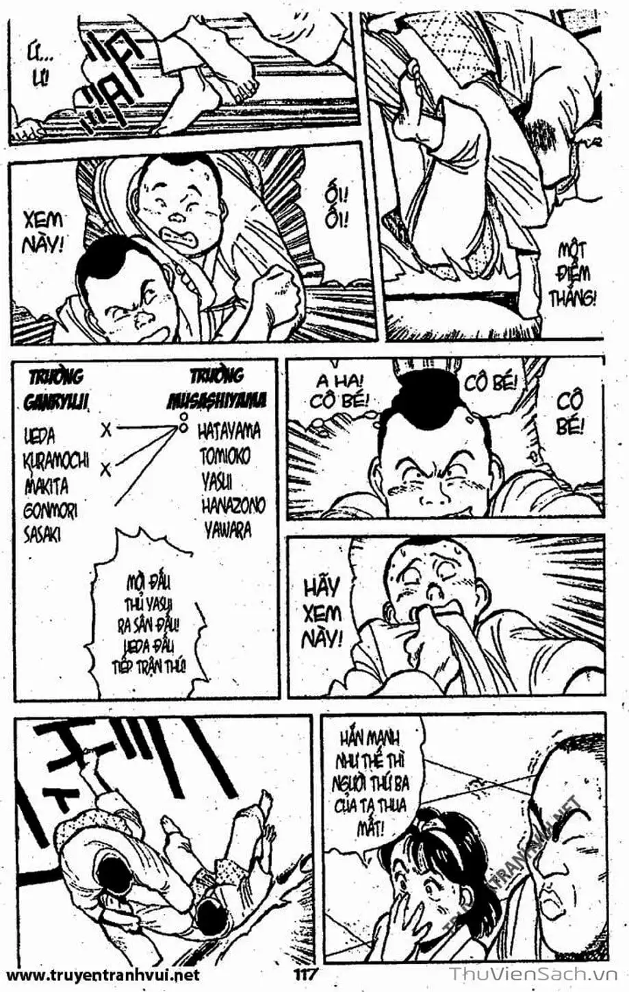 Truyện Tranh Tiểu Thư Nhu Đạo - Yawara! trang 6