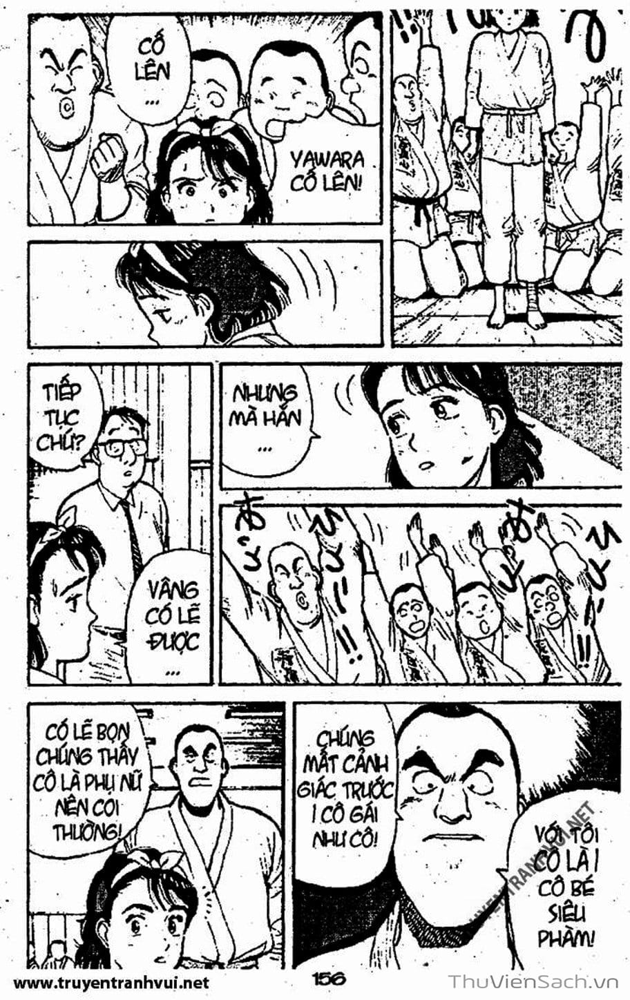 Truyện Tranh Tiểu Thư Nhu Đạo - Yawara! trang 6