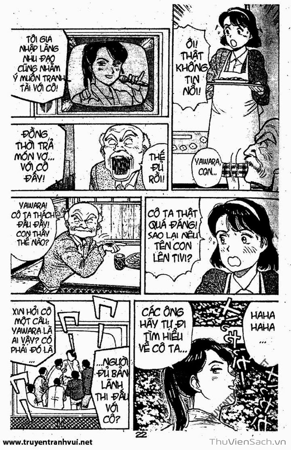 Truyện Tranh Tiểu Thư Nhu Đạo - Yawara! trang 6