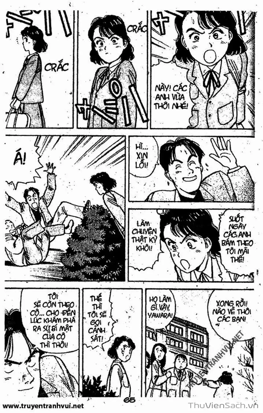 Truyện Tranh Tiểu Thư Nhu Đạo - Yawara! trang 6