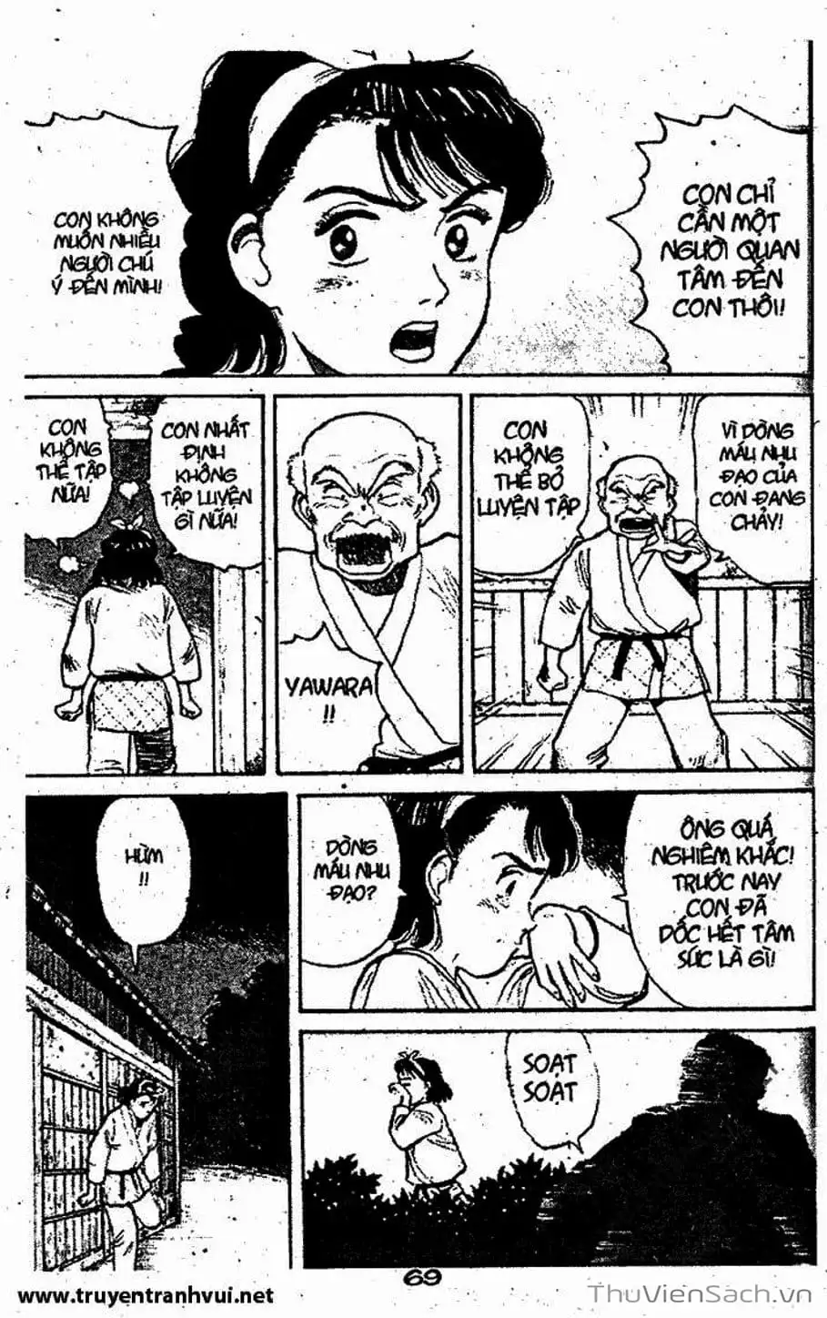 Truyện Tranh Tiểu Thư Nhu Đạo - Yawara! trang 6