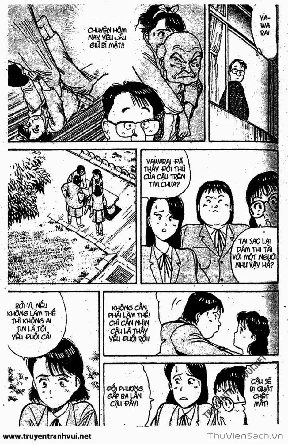 Truyện Tranh Tiểu Thư Nhu Đạo - Yawara! trang 6