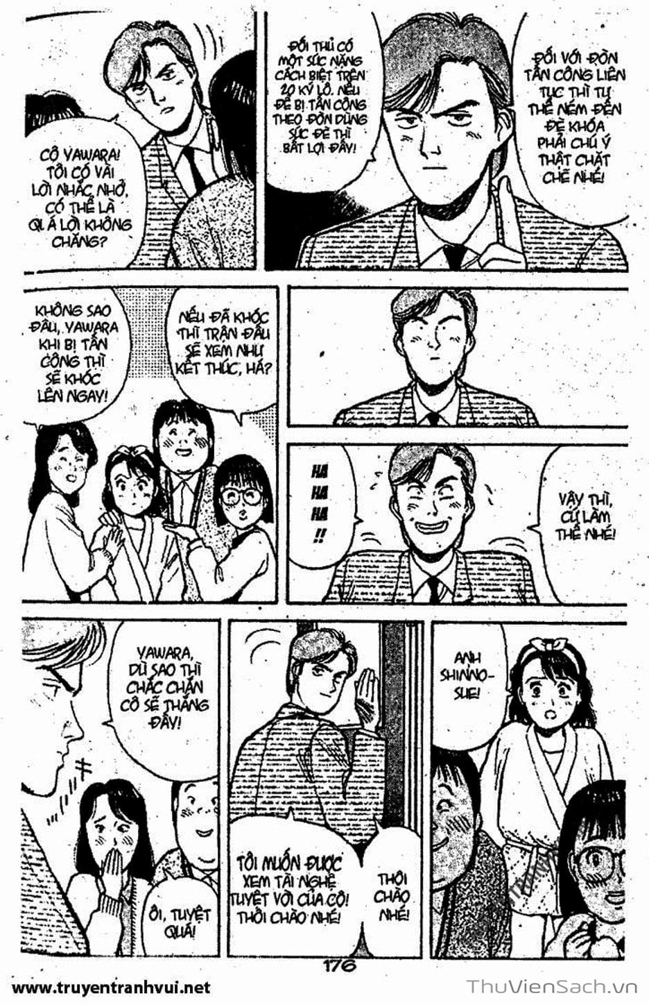 Truyện Tranh Tiểu Thư Nhu Đạo - Yawara! trang 6