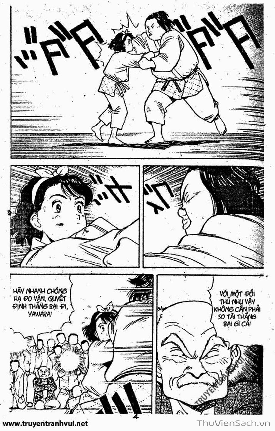 Truyện Tranh Tiểu Thư Nhu Đạo - Yawara! trang 6