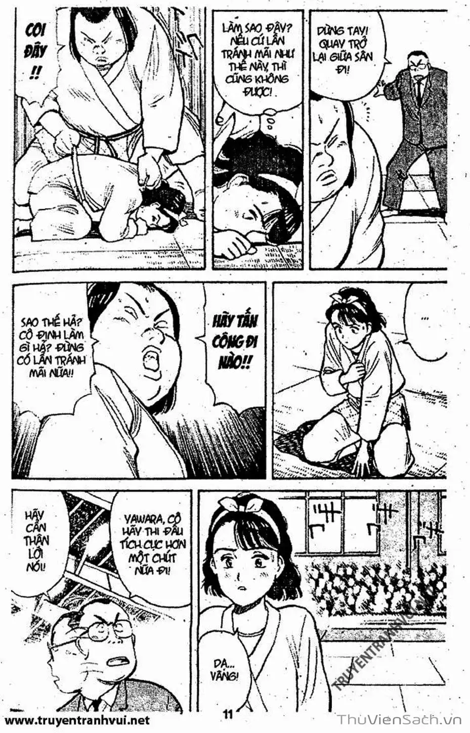 Truyện Tranh Tiểu Thư Nhu Đạo - Yawara! trang 6