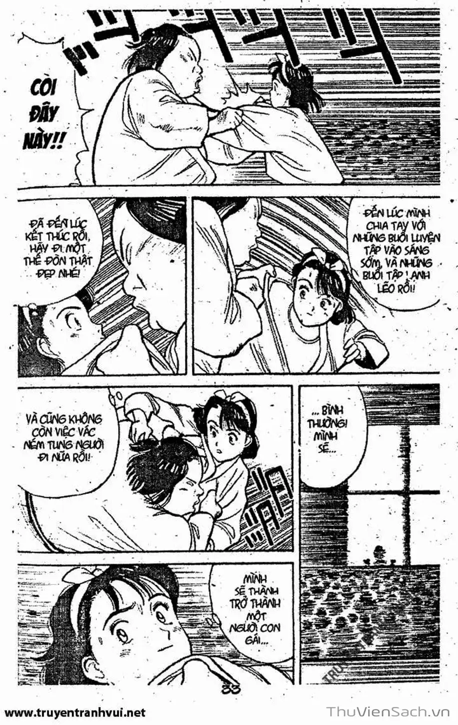 Truyện Tranh Tiểu Thư Nhu Đạo - Yawara! trang 6