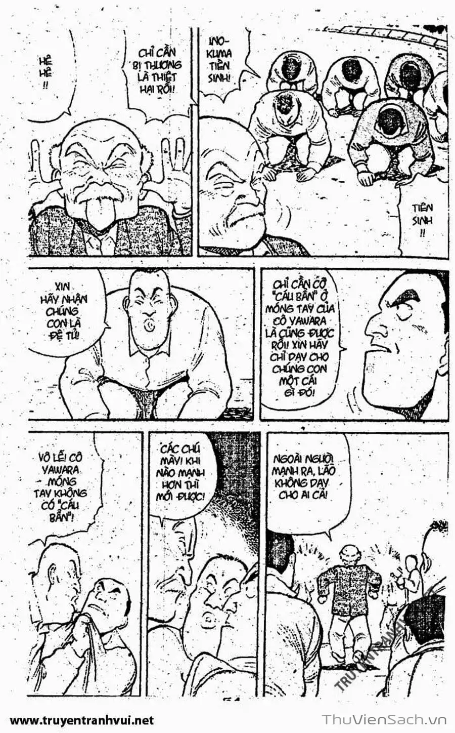 Truyện Tranh Tiểu Thư Nhu Đạo - Yawara! trang 6