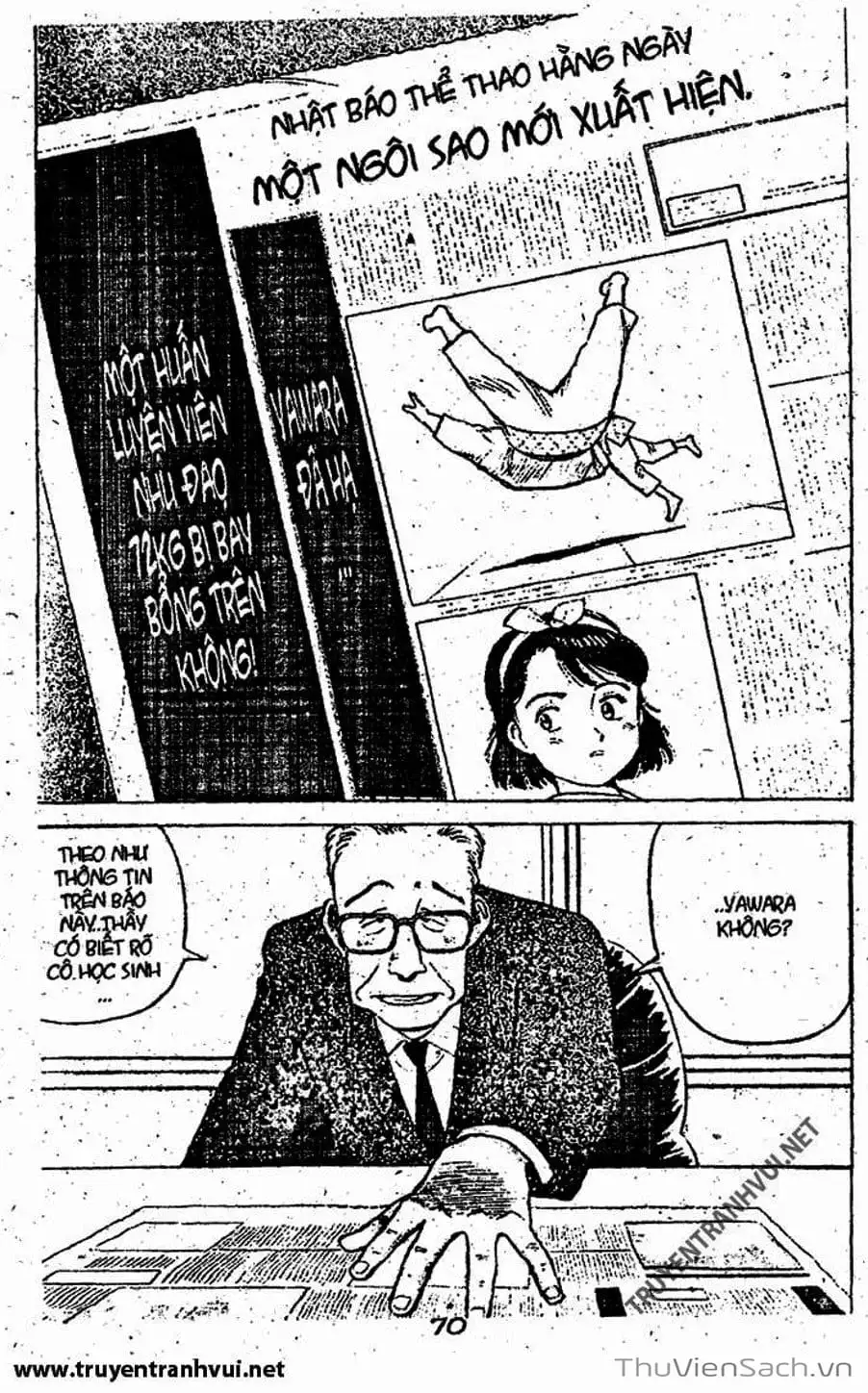 Truyện Tranh Tiểu Thư Nhu Đạo - Yawara! trang 6