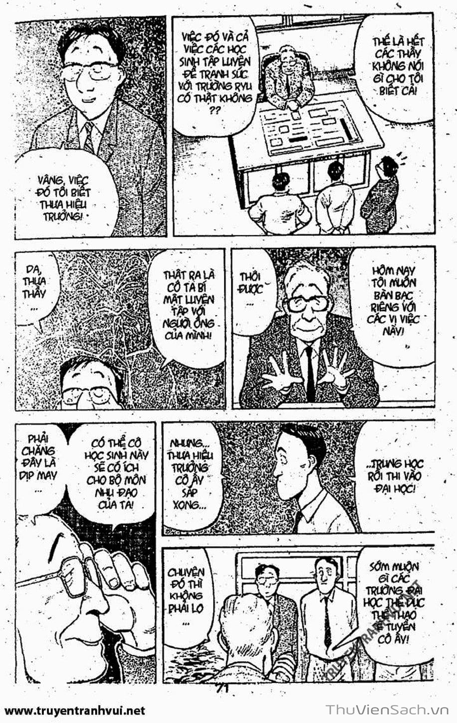 Truyện Tranh Tiểu Thư Nhu Đạo - Yawara! trang 6