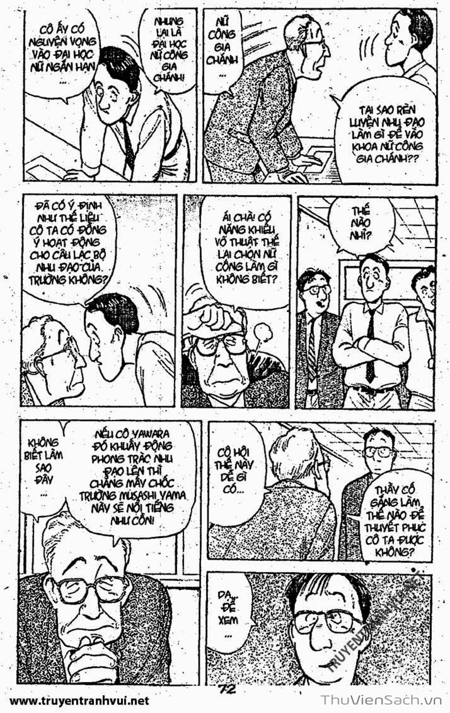 Truyện Tranh Tiểu Thư Nhu Đạo - Yawara! trang 6