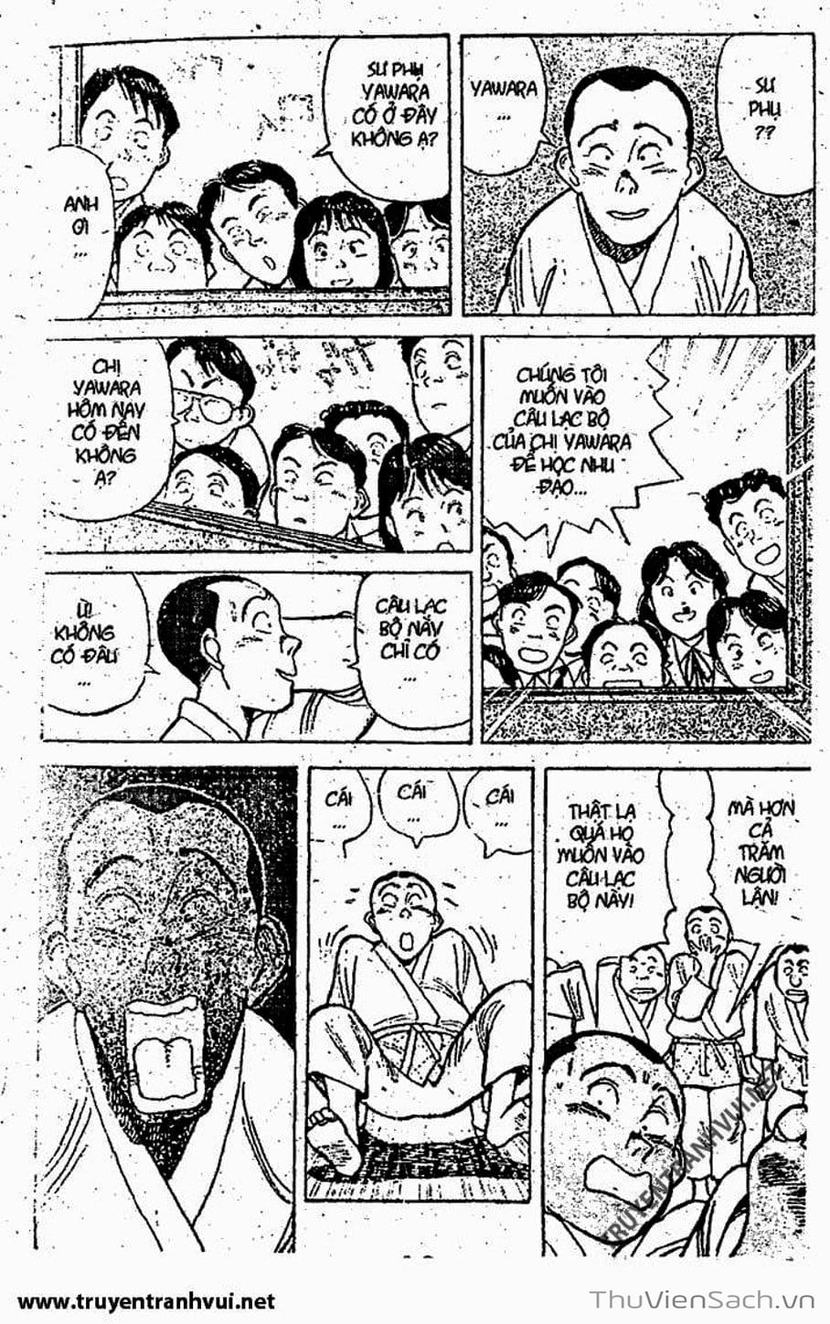 Truyện Tranh Tiểu Thư Nhu Đạo - Yawara! trang 6