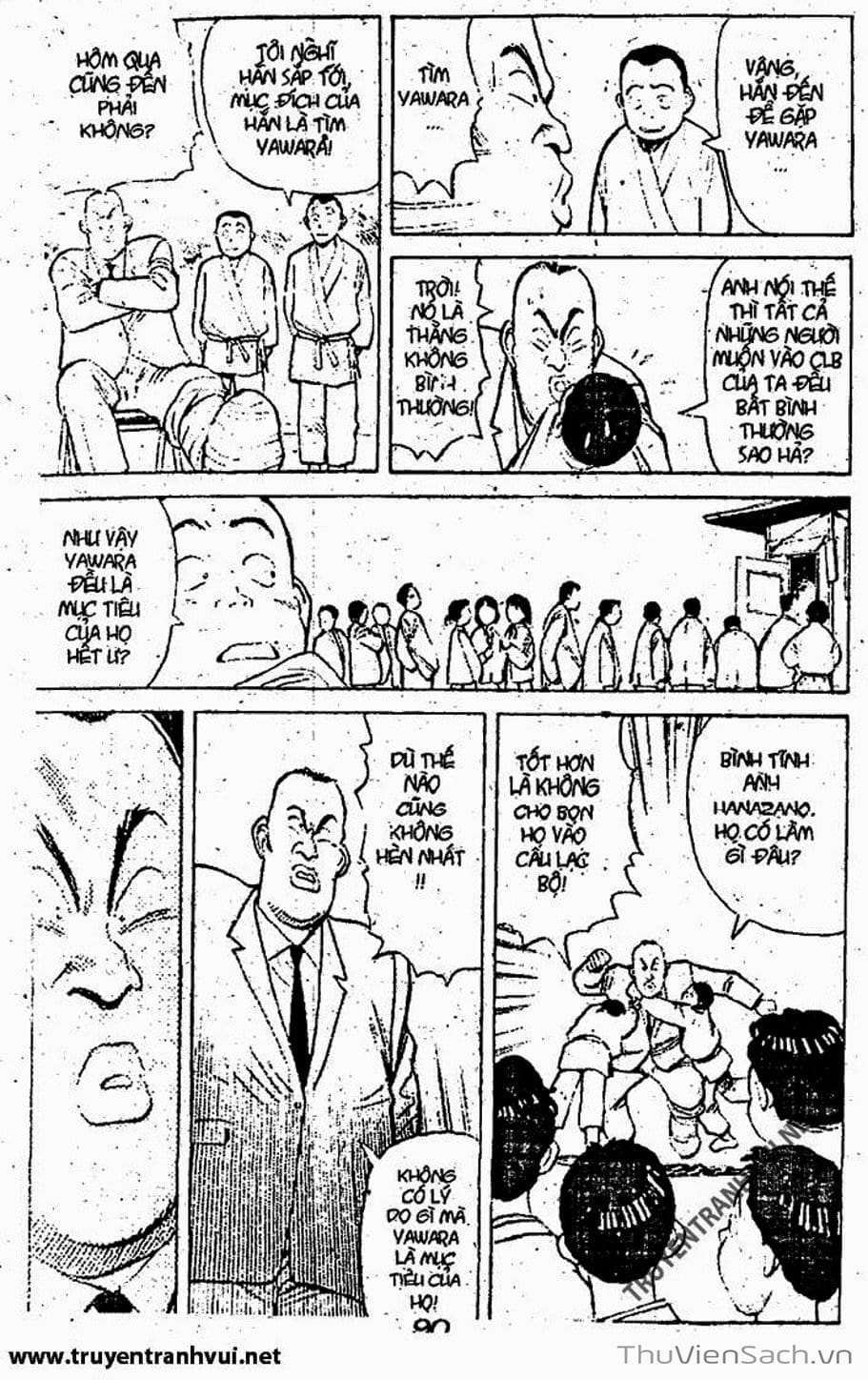 Truyện Tranh Tiểu Thư Nhu Đạo - Yawara! trang 6