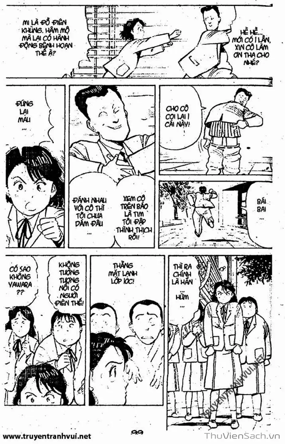 Truyện Tranh Tiểu Thư Nhu Đạo - Yawara! trang 6