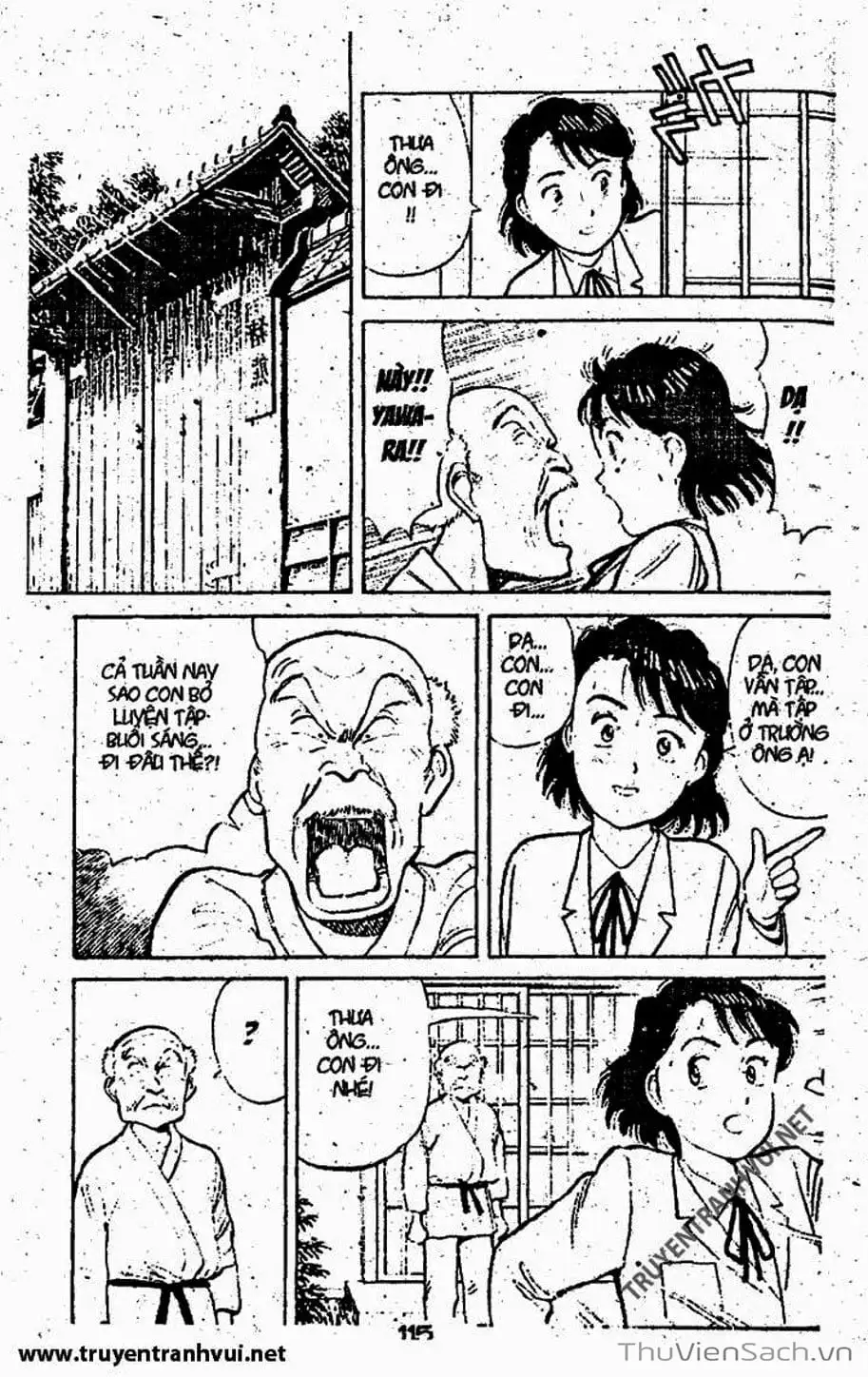 Truyện Tranh Tiểu Thư Nhu Đạo - Yawara! trang 6