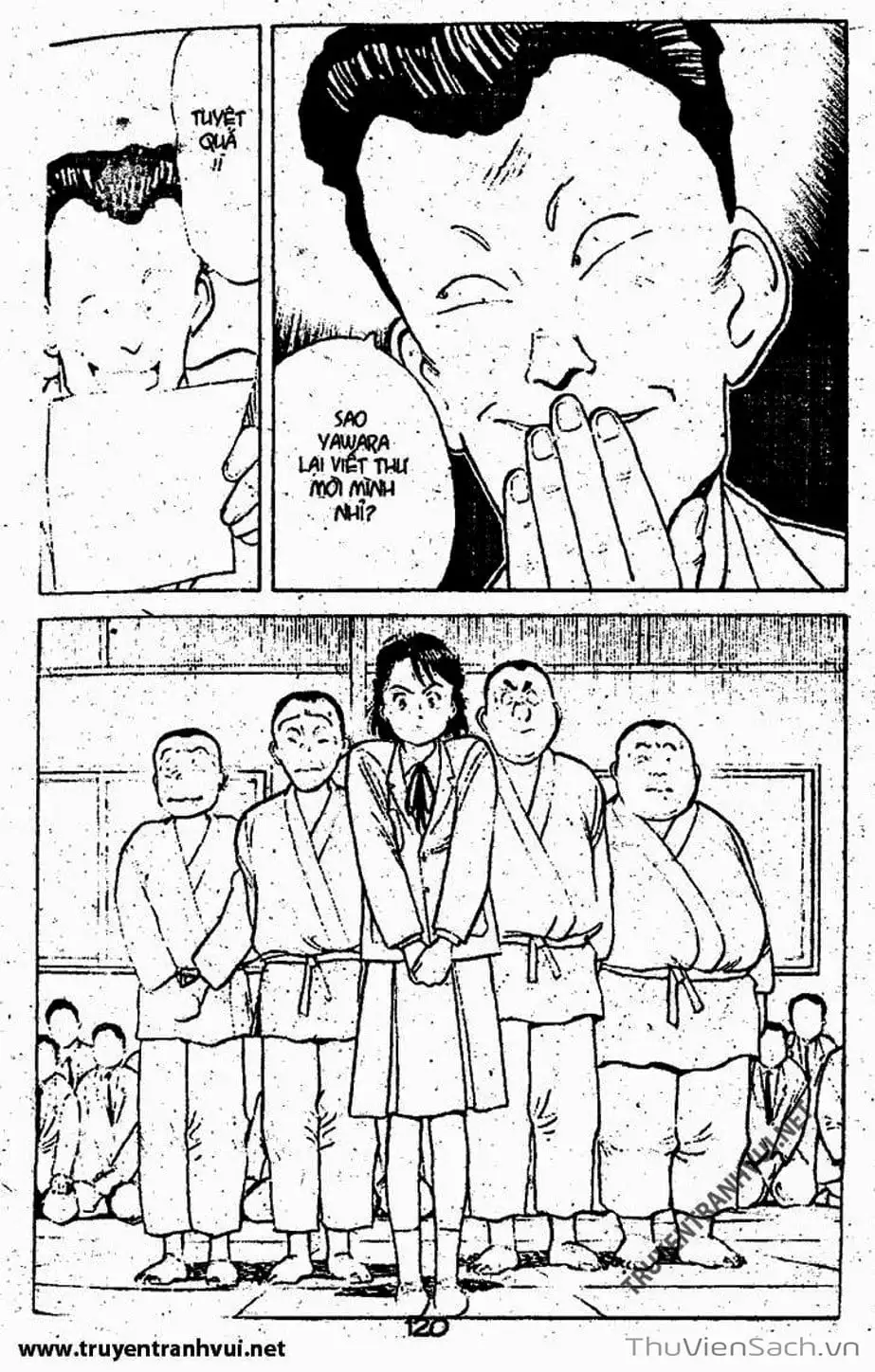 Truyện Tranh Tiểu Thư Nhu Đạo - Yawara! trang 6