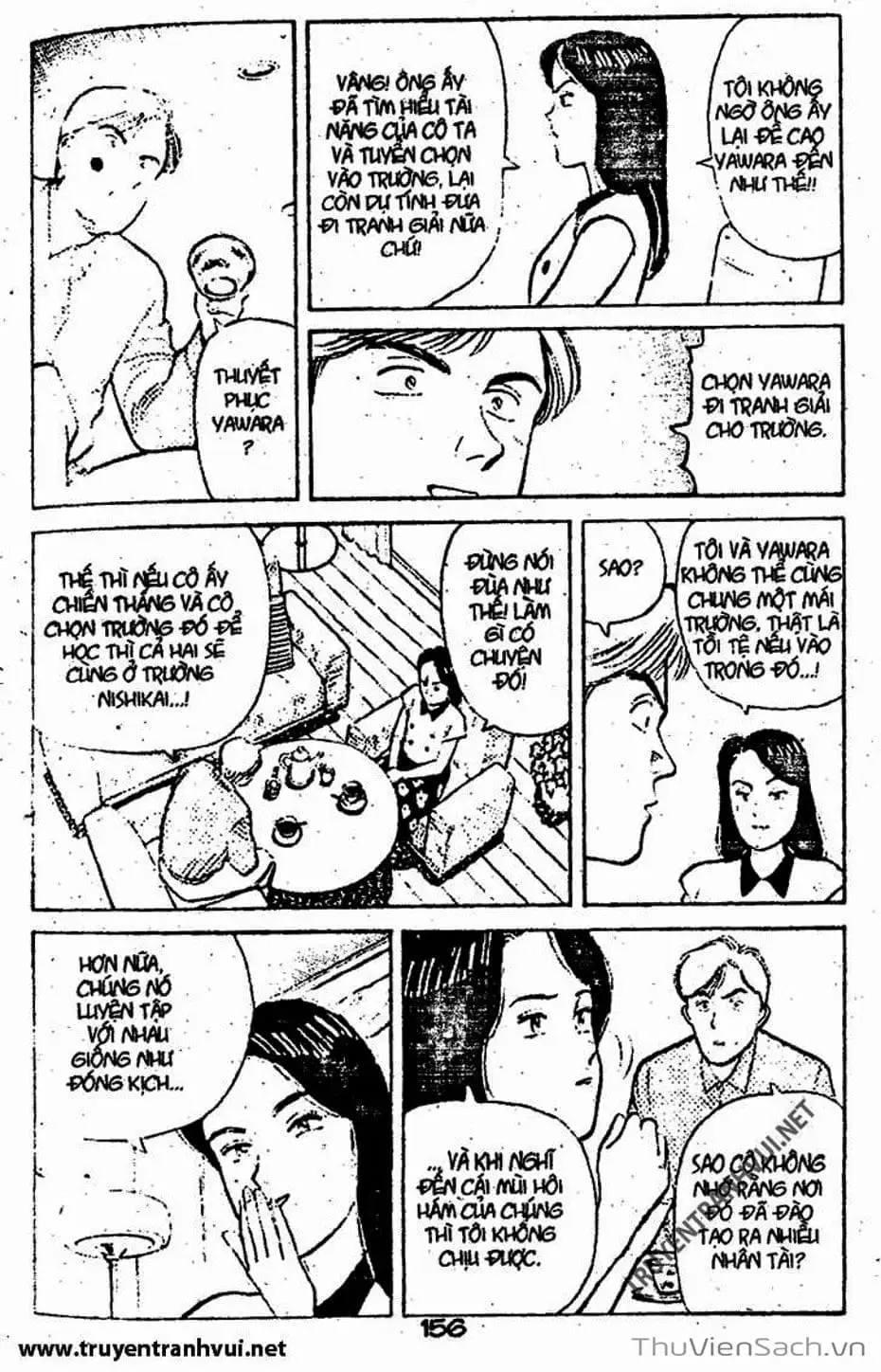 Truyện Tranh Tiểu Thư Nhu Đạo - Yawara! trang 6