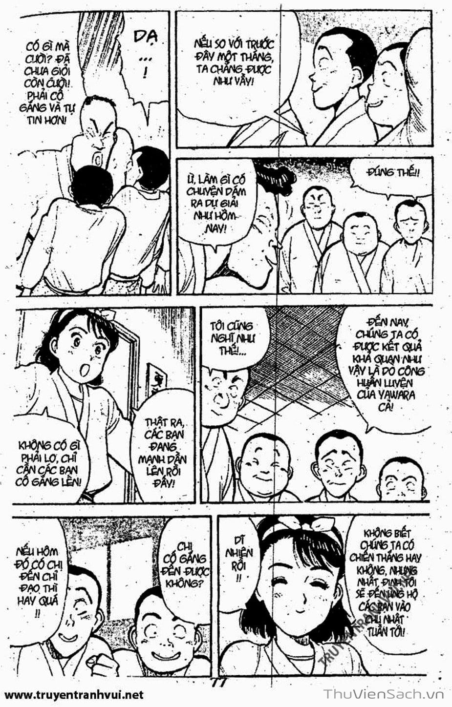 Truyện Tranh Tiểu Thư Nhu Đạo - Yawara! trang 6