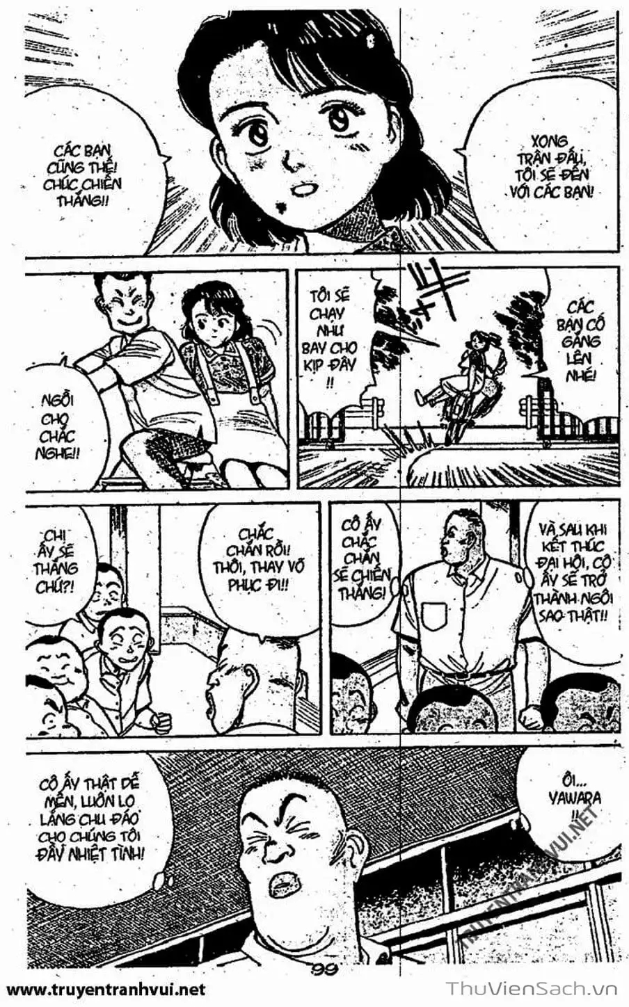 Truyện Tranh Tiểu Thư Nhu Đạo - Yawara! trang 6