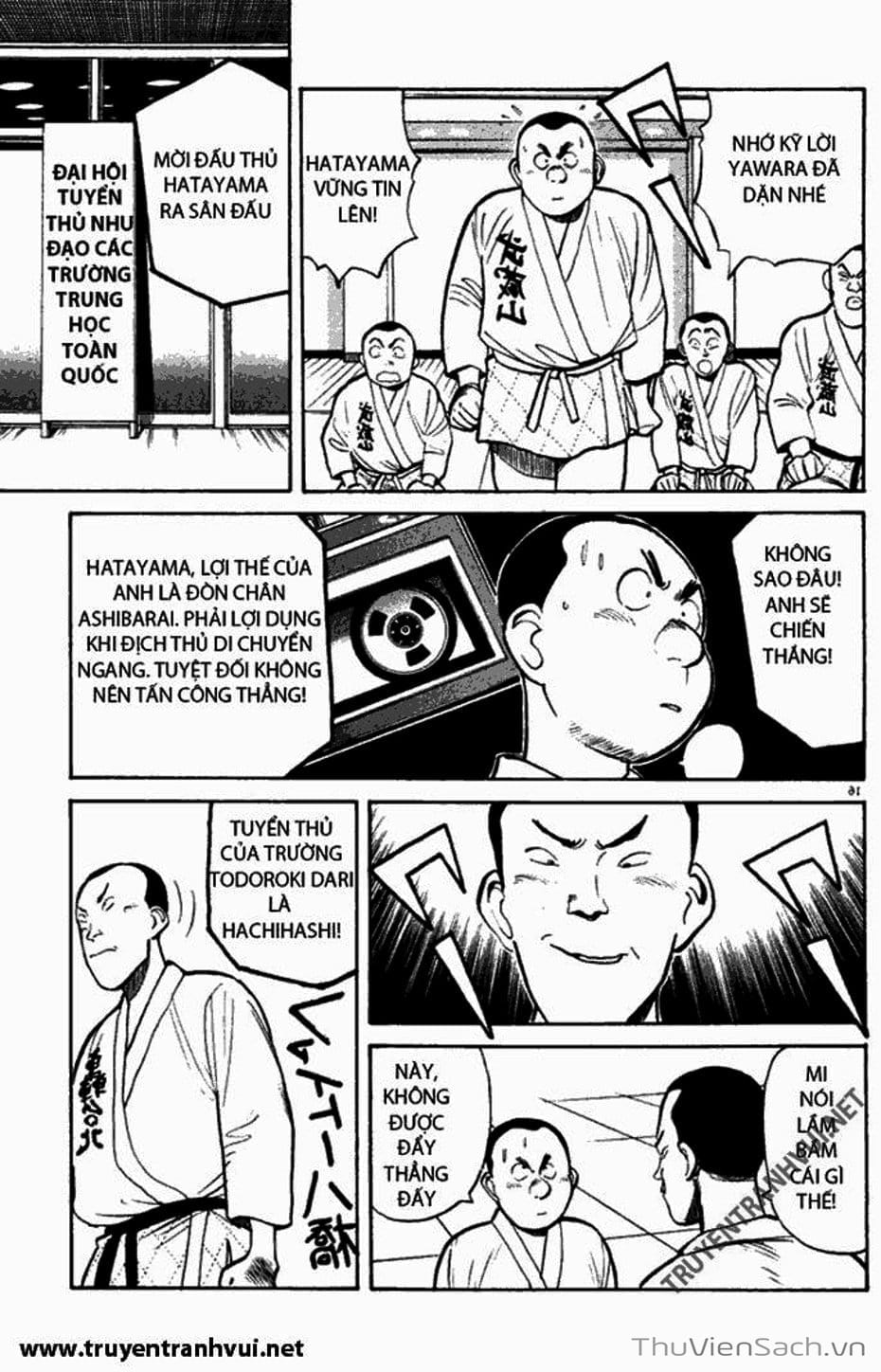 Truyện Tranh Tiểu Thư Nhu Đạo - Yawara! trang 6