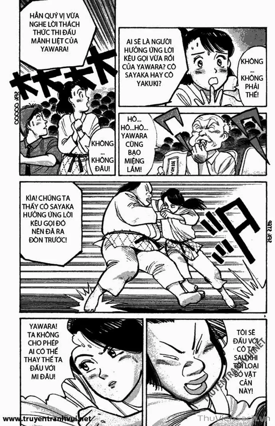 Truyện Tranh Tiểu Thư Nhu Đạo - Yawara! trang 6