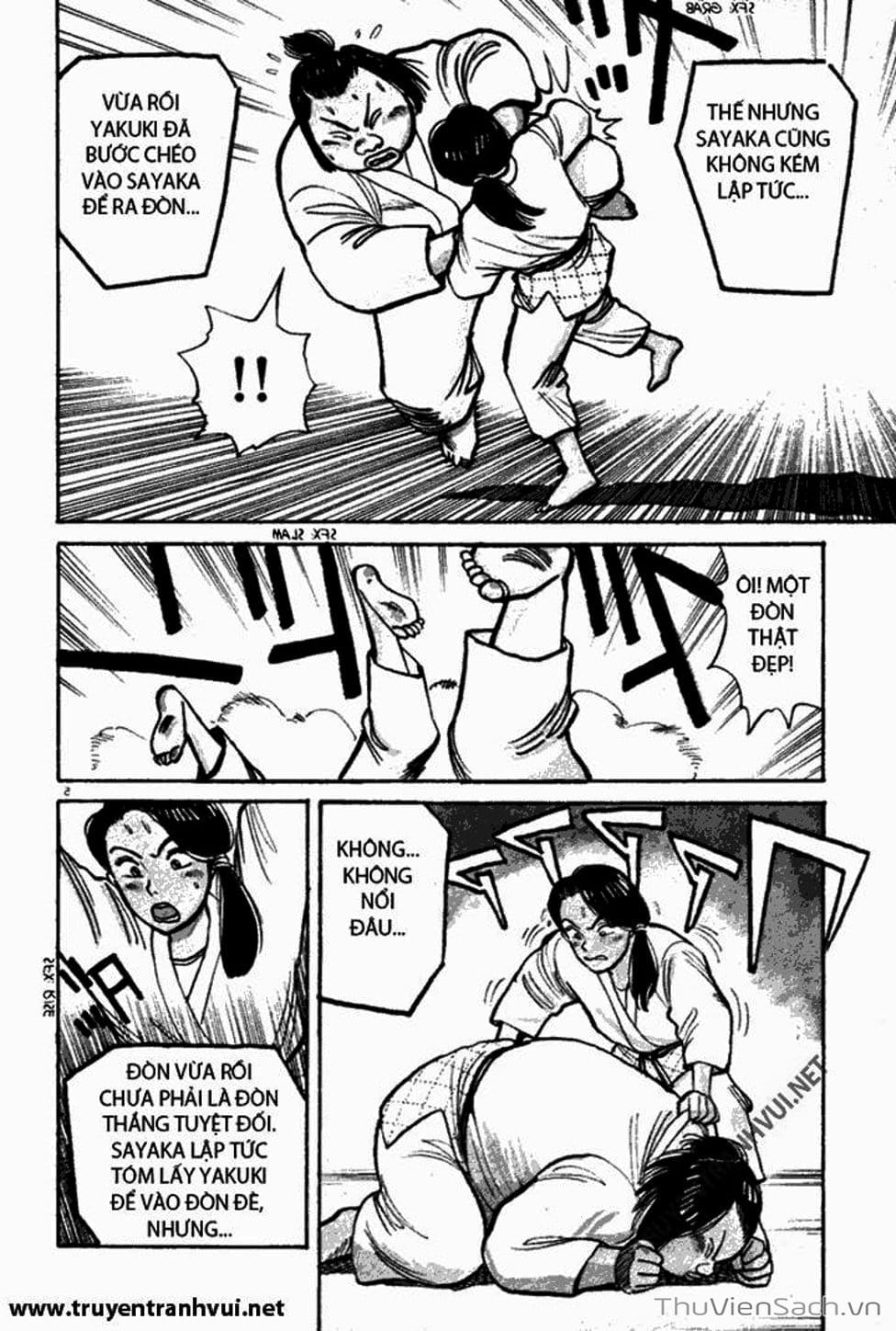 Truyện Tranh Tiểu Thư Nhu Đạo - Yawara! trang 6