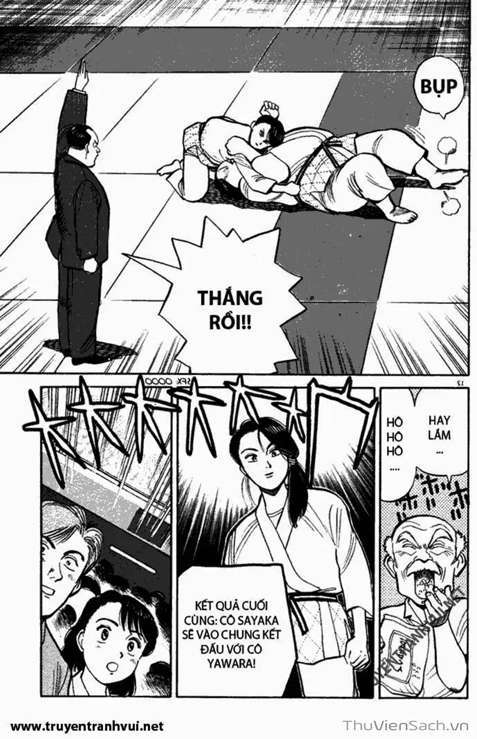 Truyện Tranh Tiểu Thư Nhu Đạo - Yawara! trang 6